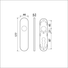 Afbeeldingen van Ami kortschild 177/1 klik F1