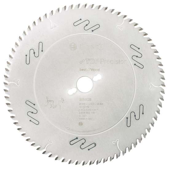 Afbeeldingen van Bosch Cirkelzaagblad Top Precision Best for Wood