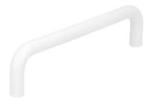 Afbeeldingen van Siro Meubelgreep kunststof - boorafstand 128mm/L 138mm/H 34mm/B 10mm wit 
