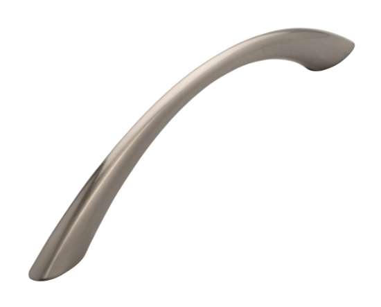 Afbeeldingen van Siro Meubelgreep metaal - boorafstand 128mm/L 163mm/H 28mm/B 10mm - RVS effect 