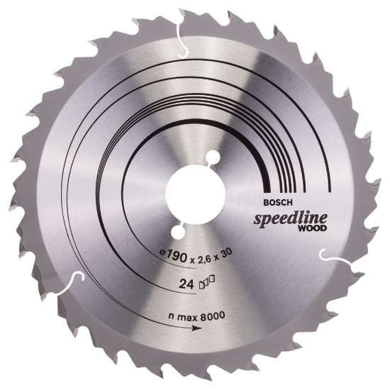 Afbeeldingen van Bosch Cirkelzaagblad Speedline Wood