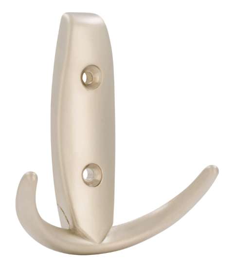 Afbeeldingen van Siro Kapstokhaak metaal - boorafstand 32mm/L 80mm/H 30mm/B 73mm - nikkel mat 