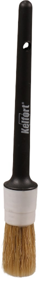 Afbeeldingen van Kelfort Wegwerpkwast nr.14 - Ø23mm - rond wit haar 