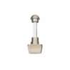 Afbeeldingen van INTERSTEEL WC-olive los 8mm oud model nikkel mat 3709