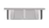 Afbeeldingen van Siro Schelpgreep metaal - L 46mm/H 13mm/B 46mm chroom glanzend 