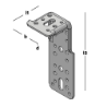 Afbeeldingen van GB XL-Hoek 75x200 70x4 Sendzimir Verzinkt