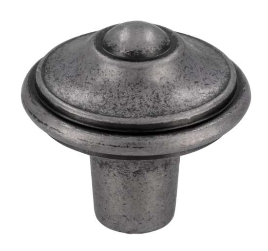 Afbeeldingen van Siro Meubelknop metaal - L 31mm/H 29mm/B 31mm - tin 