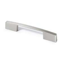 Afbeeldingen van Hettich Greep Evisa, boorafstand 128, L 168 mm, B 11 mm, H 24 mm, roestvrij staal finish geborsteld