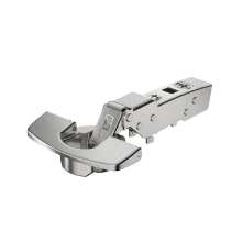 Afbeeldingen van Hettich Sensys 110°-scharnier veerloos (Sensys 8675), vernikkeld, half opliggend, openingshoek 110°, THS-boorbeeld 52 x 5,5 mm, 48 x 6 mm, Snelmontage Fix (ø 10 x 6)