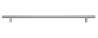 Afbeeldingen van Siro T-greep metaal - boorafstand 352mm/L 432mm/H 32mm/B 12mm - RVS