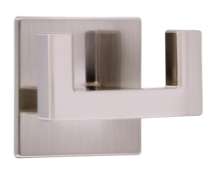 Afbeeldingen van Siro Haak metaal - zelfklevend L 50mm/H 38mm/B 60mm RVS effect 