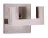 Afbeeldingen van Siro Haak metaal - zelfklevend L 50mm/H 38mm/B 60mm RVS effect 