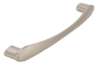 Afbeeldingen van Siro Meubelgreep metaal - boorafstand 128mm/L 150mm/H 29mm/B 16mm - RVS effect 