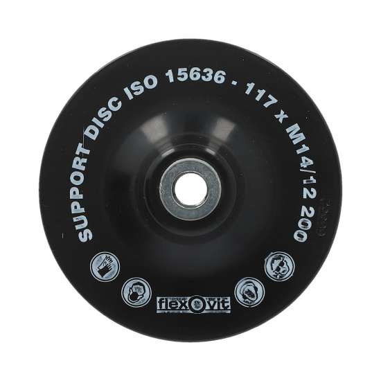 Afbeeldingen van Flexovit Steunschijf - Ø125mm M14 - medium hardheid
