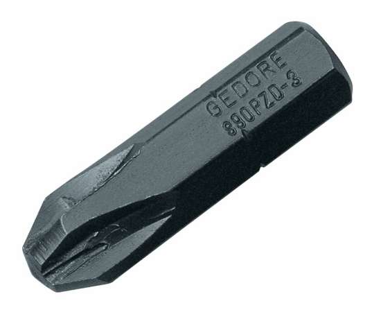 Afbeeldingen van GEDORE Schroevendraaierbit 5/16" tbv kruiskop-schroeven PZ 890 PZD