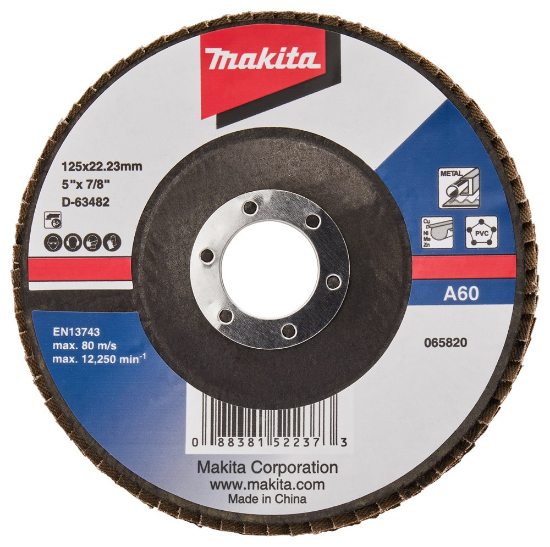 Afbeeldingen van Makita Lamellenschijf D-63482-10 - Ø125mm - A60 