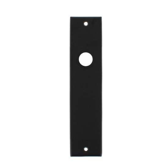Afbeeldingen van INTERSTEEL Kortschild rechthoekig mat zwart 2568