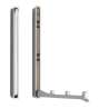 Afbeeldingen van Siro Wasdroger metaal - boorafstand 64mm/L 177mm/H 19mm/B 13mm chroom glanzend 