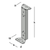 Afbeeldingen van GB Puisteun Z 60x70x380mm 115x2mm Zink-Magnesium