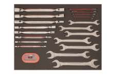Afbeeldingen van Bahco Foam 3/3 Sleutels en bits 51 delig