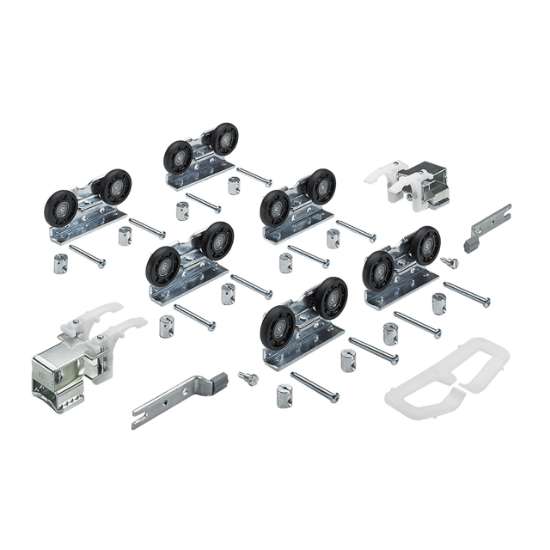 Afbeeldingen van Hettich TopLine 1 comp.set 3-deurs