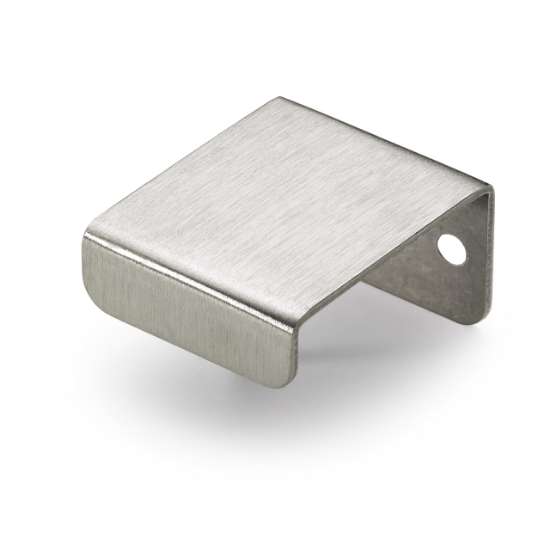 Afbeeldingen van Hettich Greep Narni, boorafstand 20, L 30 mm, B 37 mm, H 21 mm, roestvrij staal geborsteld