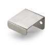 Afbeeldingen van Hettich Greep Narni, boorafstand 20, L 30 mm, B 37 mm, H 21 mm, roestvrij staal geborsteld
