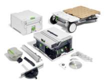 Afbeeldingen van Festool Systainer-zaagtafel CSC SYS 50 EBI-Basic-Set - 36V - inclusief zaagblad en onderstel 