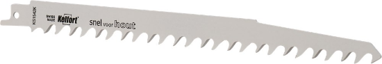 Afbeeldingen van Kelfort Reciprozaagblad KS1542K - 240mm 30Tands - Hout 5 Stuks 
