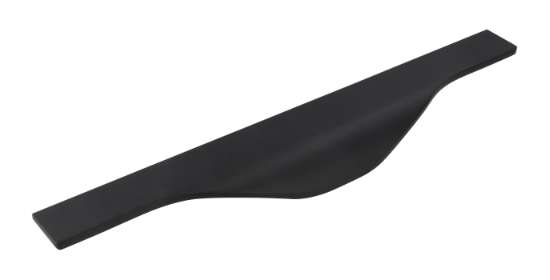 Afbeeldingen van Siro Handgreep metaal - L 245mm/H 43mm/B 13mm mat zwart 