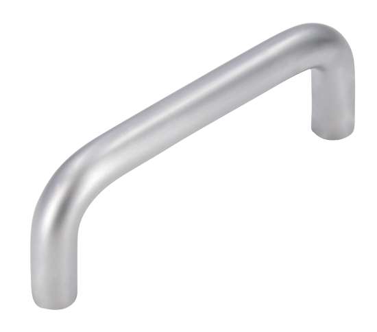 Afbeeldingen van Siro Meubelgreep metaal - boorafstand 64mm/L 72mm/H 27mm/B 8mm chroom mat 