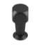 Afbeeldingen van Siro Meubelknop metaal - L 10mm/H 22mm/B 10mm mat zwart chroom 