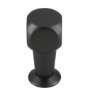 Afbeeldingen van Siro Meubelknop metaal - L 10mm/H 22mm/B 10mm mat zwart chroom 