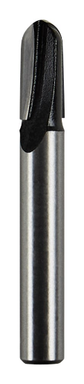 Afbeeldingen van Makita holprofielfrees - Ø6,4x12,7mm radius 3,2mm - schacht Ø6mm 2 beitels