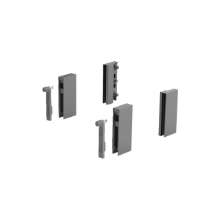 Afbeeldingen van Hettich DesignSide adapter ArciTech / 92, antraciet