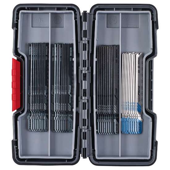 Afbeeldingen van Bosch 40-delige set decoupeerzaagbladen Wood and Metal
