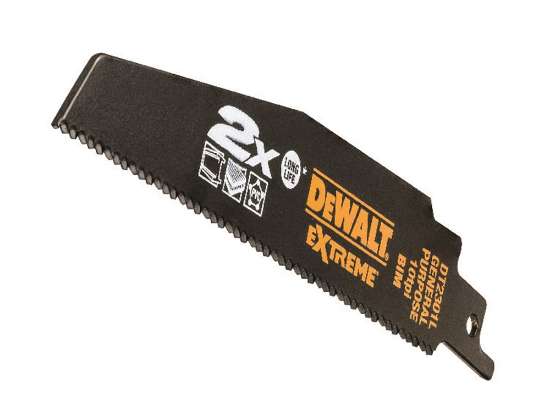 Afbeeldingen van DeWALT Reciprozaagblad 2x bim DT2301L