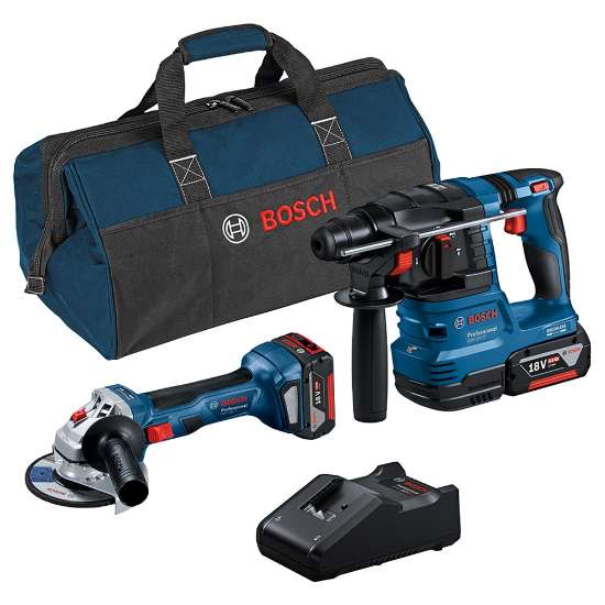 Afbeeldingen van Bosch Toolkit Combipack 18V GWS + GBH