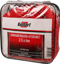 Afbeeldingen van Kelfort Aanhangwagennet - 2.5x4.0 meter - grofmazig 