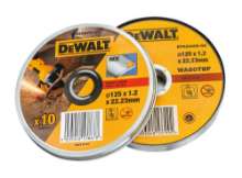 Afbeeldingen van DeWALT Doorslijpschijf inox 125x1x22,2mm in blik DT42340TZ