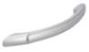 Afbeeldingen van Siro Meubelgreep kunststof - boorafstand 128mm/L 179mm/H 30mm/B 14mm - aluminium 