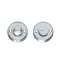 Afbeeldingen van INTERSTEEL WC-sluiting 8mm schroefgat chroom mat 3173