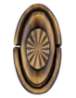 Afbeeldingen van Siro Hangende handgreep metaal - boorafstand 32mm/L 68mm/H 9mm/B 36mm antiek messing 