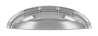 Afbeeldingen van Siro Schelpgreep metaal - boorafstand 64mm/L 93mm/H 20mm/B 27mm chroom glanzend 