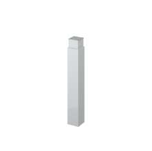 Afbeeldingen van Hettich LegaDrive, LegaDrive zuilen handmatige hoogteverstelling, 610 - 750,  aluminium, met poedercoating, wit