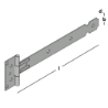 Afbeeldingen van GB Kruisheng licht 300 35x3 RVS