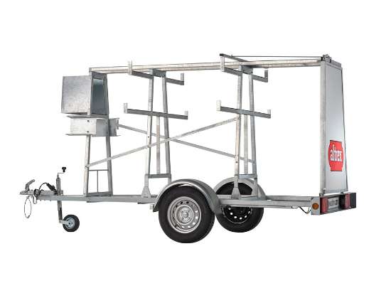 Afbeeldingen van Altrex Steigeraanhanger DeLuxe - voor platformlengte 185/245m 