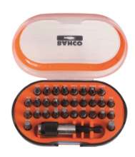 Afbeeldingen van Bahco bits set 31 Delig ph,pz,t,hex,sl