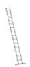 Afbeeldingen van Bouwladder - aluminium ladder - enkel