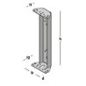 Afbeeldingen van GB Puisteun 60x70x360 115x2 Zink-Magnesium